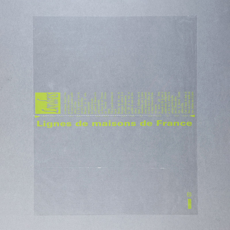 【業務用】【パン包材】大阪ポリエチレン販売　ミシン目付ホット用セロハン(ヨーロピアン柄)　9616　300×250　1000枚/ケース×2ケース