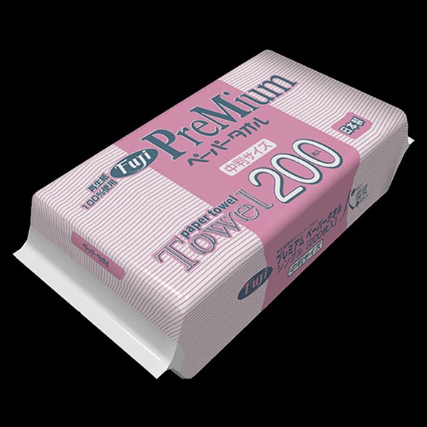 フジ プレミアムペーパータオル 中判 7000枚×9ケース 業務用 飲食店 ホテル 介護 病院 食品工場 尚美堂 フジナップ 【法人様限定商品】