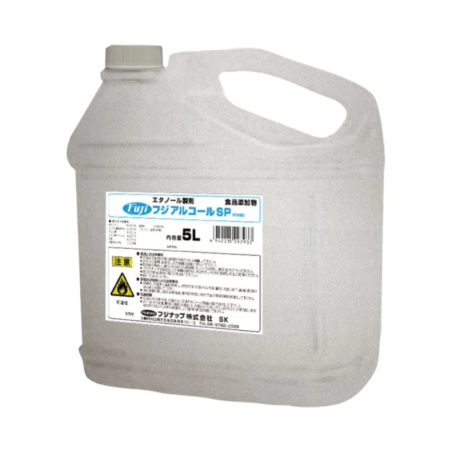 業務用　ケース販売　尚美堂　フジナップ　アルコール除菌 SP 5L　98930　W145×D233×H246mm　4本/ケース