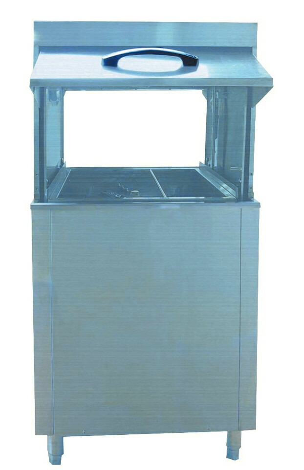 【送料無料・代引不可】DJWE-450WFV シェルパ　食器洗浄機　コンパクト(リターン)タイプ　W600×D600×H1400mm　3相200V電源仕様