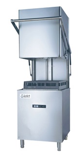 【送料無料・代引不可】DJWE-500FV シェルパ　食器洗浄機　ドアタイプ　W600×D600×H1790mm　3相200V電源仕様