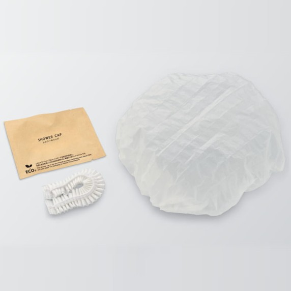 1,000個 シャワーキャツプ C20(アコーディオンタイプ) フォレストシリーズ