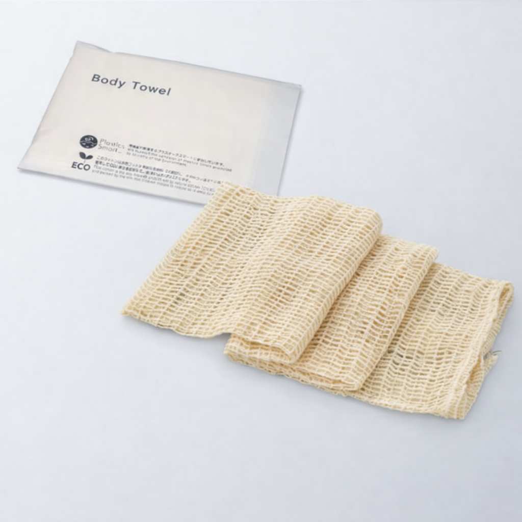 500個　ボディタオル(コットン100%) ブランシリーズ