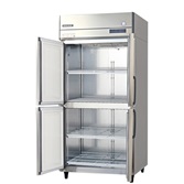【フクシマ　業務用冷蔵庫】　[　幅900・縦型・センターフリータイプ・単相100V　]　GRD-090RM-F　W900×D800×H1950(mm)【送料無料/代引不可】