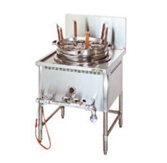 【受注生産品・送料無料・代引不可】タニコー　ガスゆで麺器　予熱タンク無し　TU-1N　テボ6　650*750*750(mm)