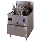 【受注生産品・送料無料・代引不可】タニコー　ガスゆで麺器-余熱タンク付-　TU-2N　[フリザル7つ]　W650*D750*H750(mm)