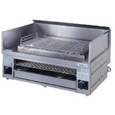 【受注生産品・送料無料・代引不可】タニコー　万能焼き物器(上下火式)　TMG-081G　W850×D550×H300