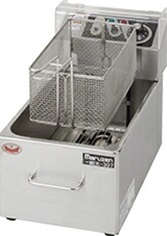 マルゼン 電気ミニフライヤー 7L　 単相100V  MEF-M8FT