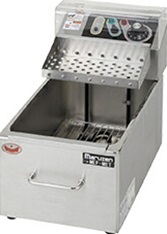 マルゼン 電気ミニフライヤー 7L　 単相100V  MEF-M8T