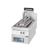 【新品・送料無料・代引不可】マルゼン　ガス自動餃子焼器　蓋固定式　1連　W300×D750×H300　MAZ-4B