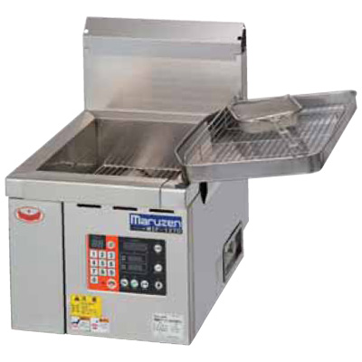 【新品/送料無料/代引不可】マルゼン 低周波電磁フライヤー MIF-12TD 卓上タイプ 12L 1槽式 IHフライヤー