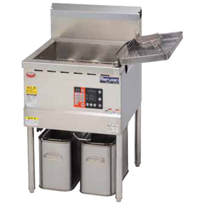 【新品/送料無料/代引不可】マルゼン 低周波電磁フライヤー レギュラータイプ 23L1槽式 MIF-23D IHフライヤー
