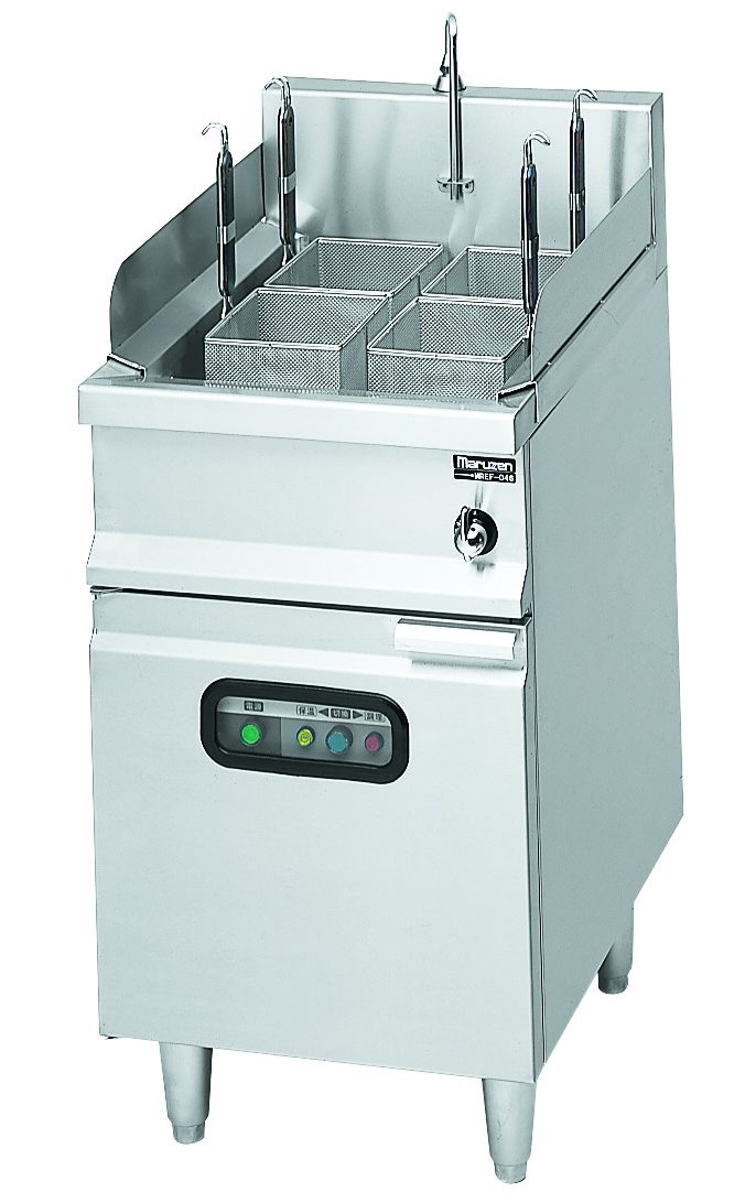 【新品・送料無料・代引不可】マルゼン 電気冷凍麺釜 MREF-046 400×600×800(+バック150)(mm)