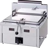 【受注生産品・送料無料・代引不可】 タニコー 卓上ガス餃子グリラー  N-TCZ-6045G  (焼き鉄板から排水不可) 5人前・30ヶ　厨房機器　調理機器　W600*D450*H260(mm)