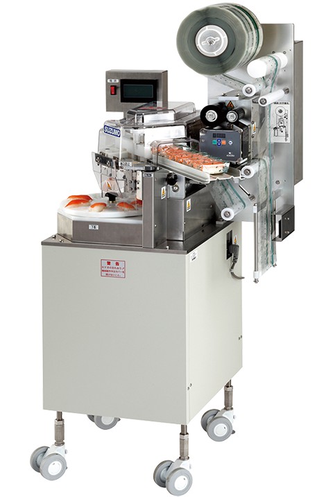 【要在庫確認商品】鈴茂 寿司包装機 PGS-SNB 生産能力:1200、1600、2000カン/時(可変)