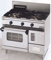 【新品・送料無料・代引不可】マルゼン ガスレンジ　NEWパワークックシリーズ　厨房機器　調理機器　RGR-0962XD　W900*D600*H800(mm)