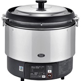 【新品・送料無料・代引不可】リンナイ　業務用ガス炊飯器　3升炊き　RR-S300G2-HB　マイコン制御　タイマー無　卓上型　涼厨　都市ガス専用機種