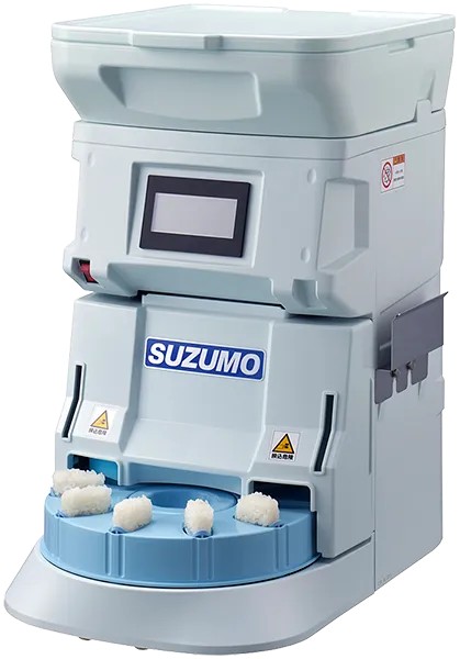 【要在庫確認商品】鈴茂 小型シャリ玉ロボット SSN-JLA/JRA 生産能力:3000、3600、4200、4800カン/時(切換可)小ホッパー、Aタイプ選択部品付
