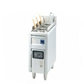 【新品・送料無料・代引不可】タニコー　電気ゆで麺器　デラックスタイプ　[　デジタル温度調節器仕様　]　一槽式　TEU-28D　W280×D600×H800(mm)