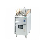 【新品・代引不可】タニコー　電気ゆで麺器　デラックスタイプ　[　デジタル温度調節器仕様　]　一槽式　TEU-45D　W450×D600×H800(mm)