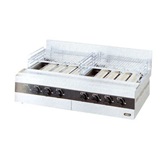 【受注生産品・送料無料・代引不可】ガス赤外線グリラー(下火式)　厨房機器　調理機器　TMS-TIG-8W　W1000*D515*H230(mm)