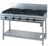 ガステーブル(ウルティモシリーズ)・165*3+90*2　厨房機器　調理機器　TSGT-1832　W1800*D600*H800(mm)【代引不可】