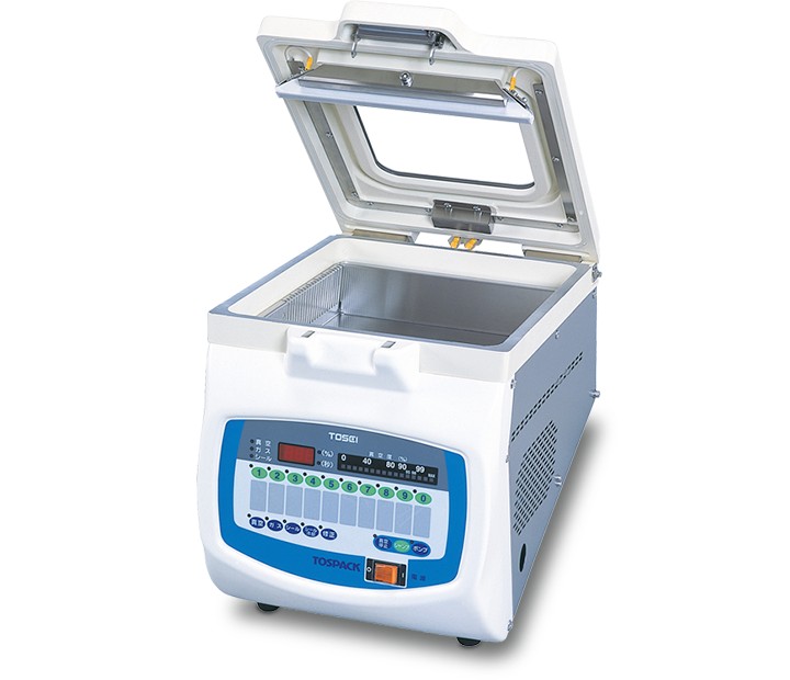 【業務用/新品】TOSEI 真空包装機 トスパック 卓上型 傾斜型 V-307G2 ガス封入機能付き 幅390×奥行635×高さ730