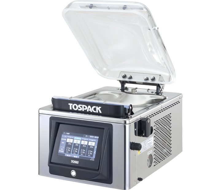 【業務用/新品】 TOSEI 真空包装機 トスパック 卓上型 タッチパネルタイプ クリアドームシリーズ V-393 幅428×奥行625×高さ685